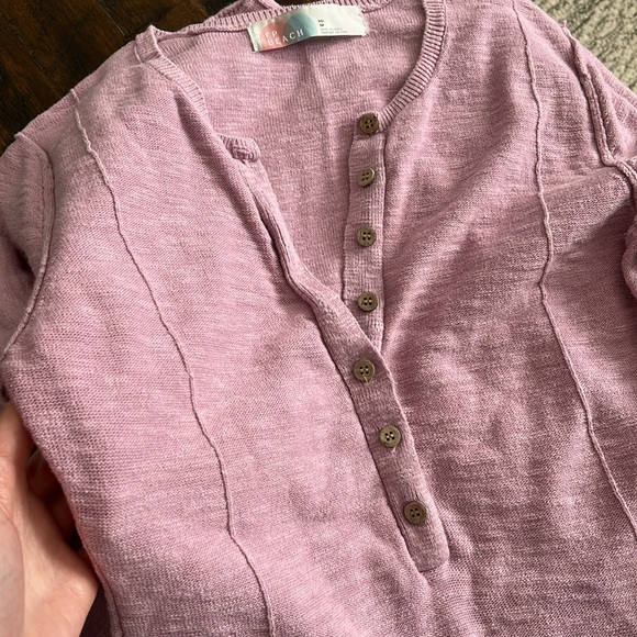 Free People El Topo Sweater Maxi in Moonlit Orchid - NWOT (Size XS) - Picture 5 of 5